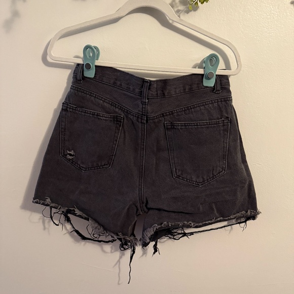 Black high waisted shorts Size 8 / 29 - Picture 2 of 5